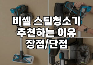 비셀 스팀청소기 추천하는 이유